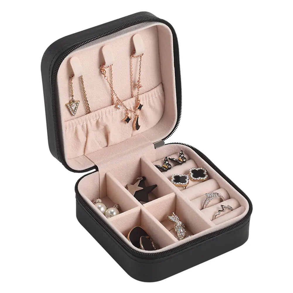 boîte a bijoux de voyage carrée