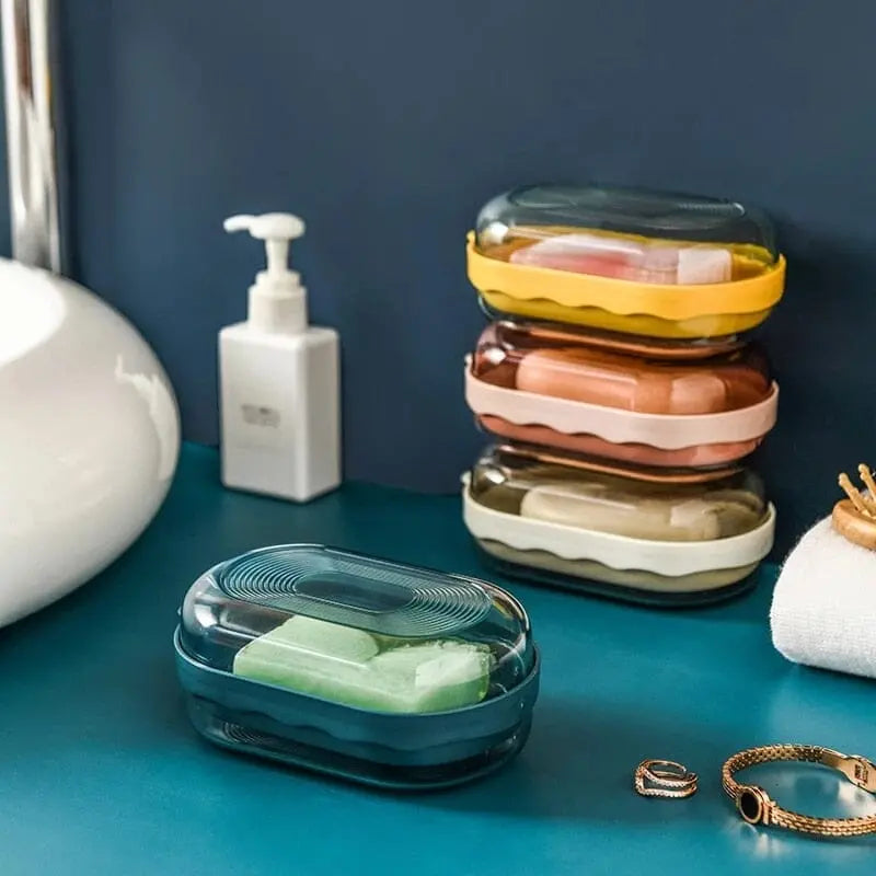 boites savon voyage avec égouttoir