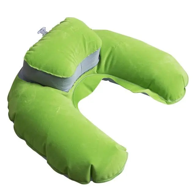 coussin voyage gonflable pliable