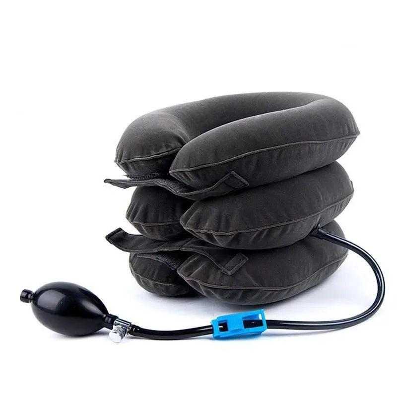 coussin de voyage gonflable cou