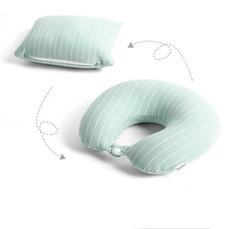 oreiller de voyage pliable multifonctionnel