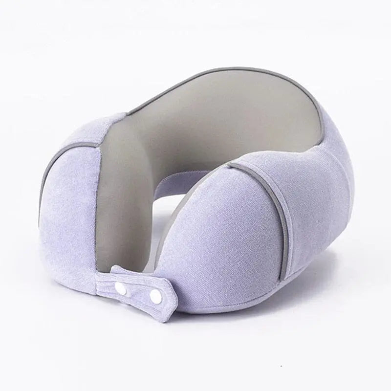 oreiller de voyage ergonomique en forme de u