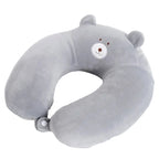 coussin de voyage a mémoire de forme enfant ours