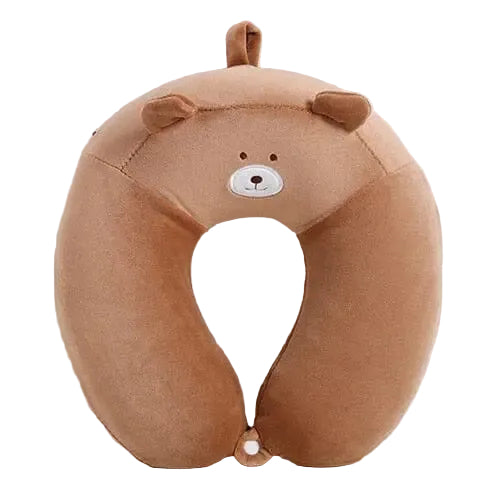 coussin de voyage à mémoire de forme enfant ours