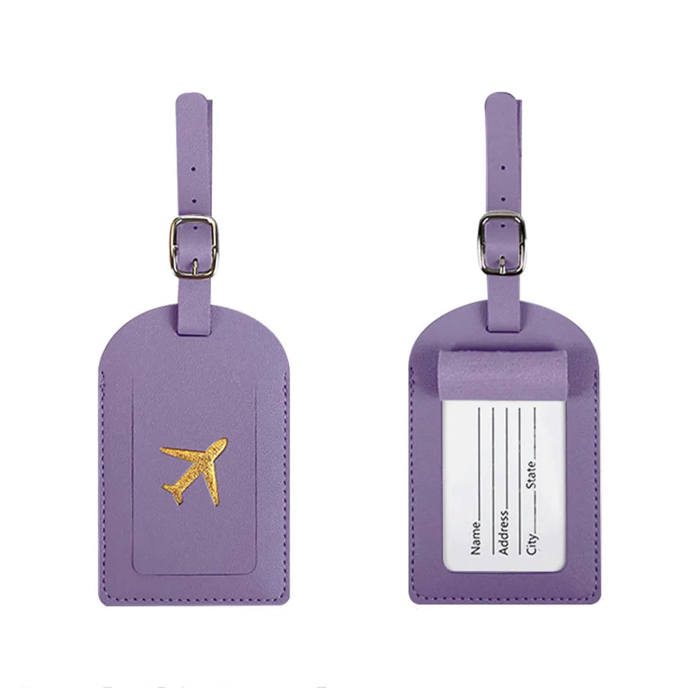 étiquette pour bagage personnalisée avion 