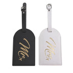 etiquettes bagages avion mr mrs