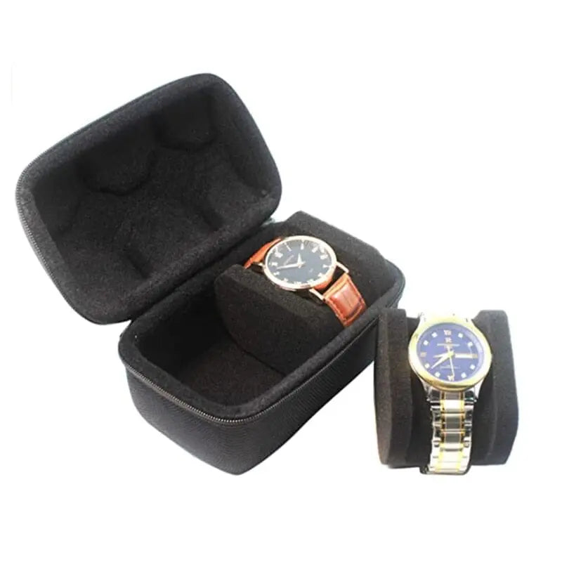 etui montre voyage 2 emplacements