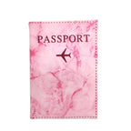 protege passeport marbre avion