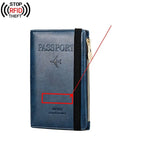 Grand Portefeuille de Voyage Personnalisé <br>Passeport Vintage (Anti-RFID) Voyage Paisible