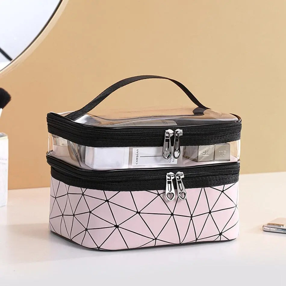 vanity femme voyage maquillage toilette