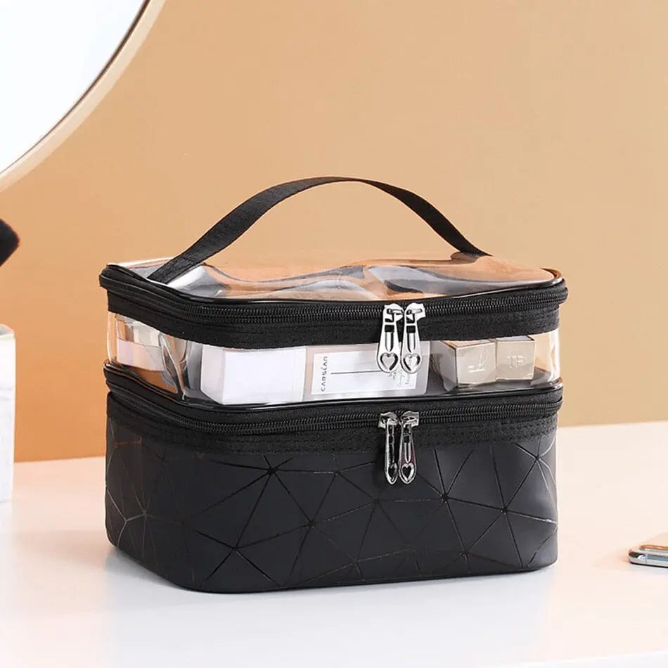 grand vanity femme de voyage maquillage toilette