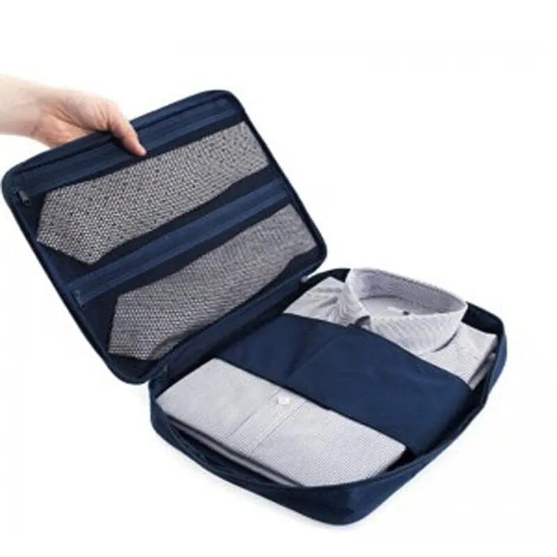 Housse de Chemises pour Voyage <br>avec Rangement Cravates Voyage Paisible