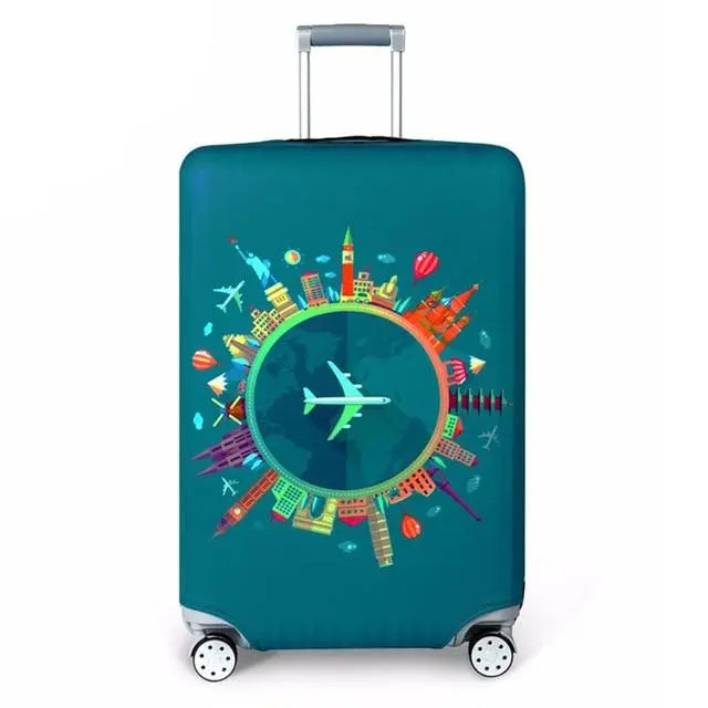 housse valise avion world trip