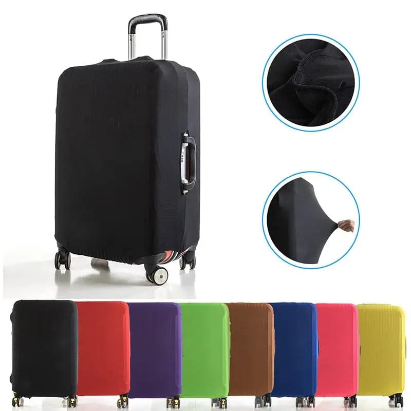 housse protege valise violette