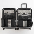 organisateur de valise dream travel noir set de 7