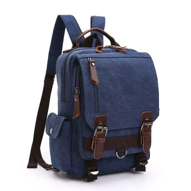 petit sac a dos vintage de voyage femme tissu retro