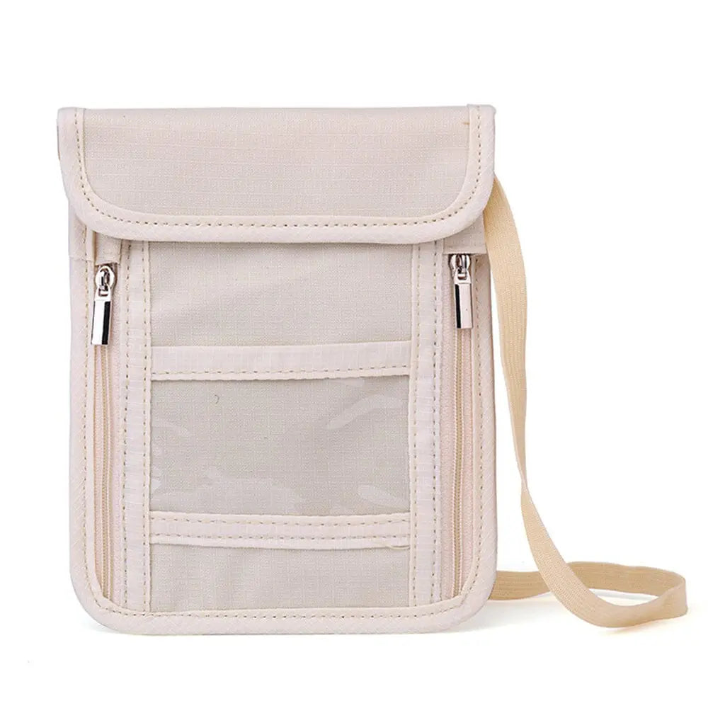 pochette tour cou voyage femme homme