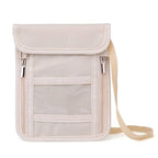 pochette tour cou voyage femme homme