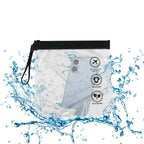 pochette etanche liquide avion transparent lot de 2
