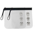 pochettes liquide avion transparent lot de 2