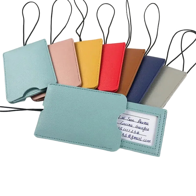porte etiquette bagage en soute voyage 