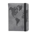 portefeuille voyage carte du monde anti rfid