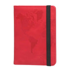 portefeuille passeport voyage carte du monde anti rfid