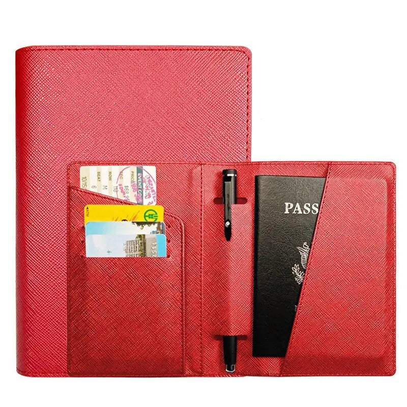 portefeuille voyage passeport élégance
