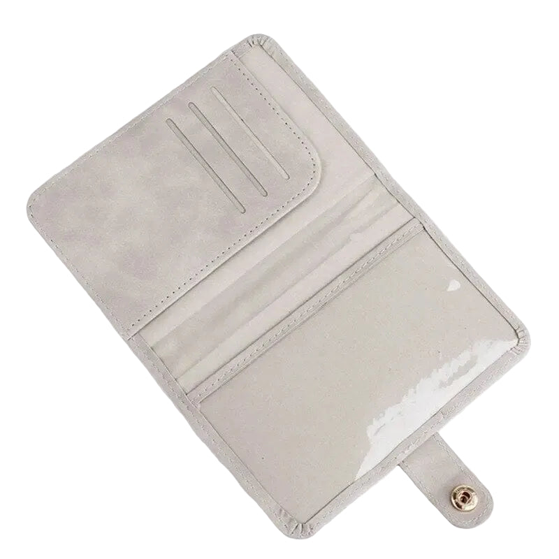 couverture passeport avion portefeuille voyage 