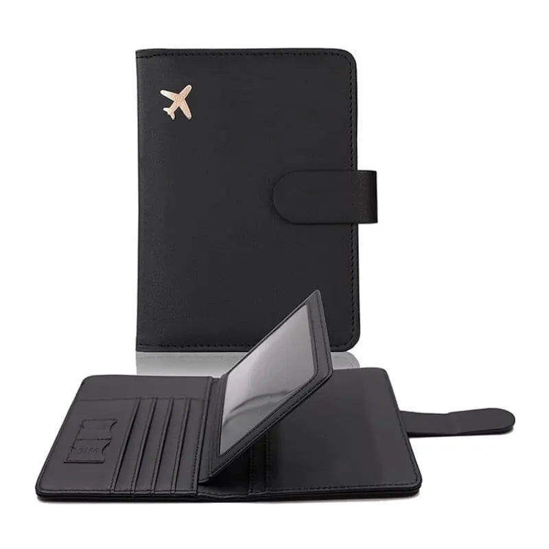 portefeuille de voyage petit avion anti rfid