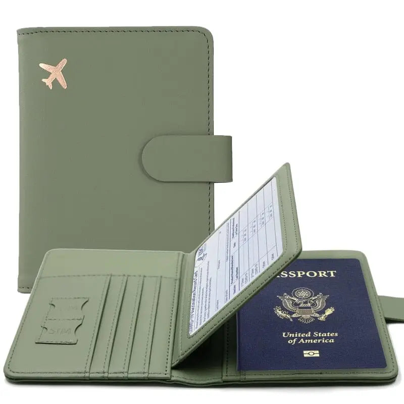 portefeuille voyage petit avion anti-rfid