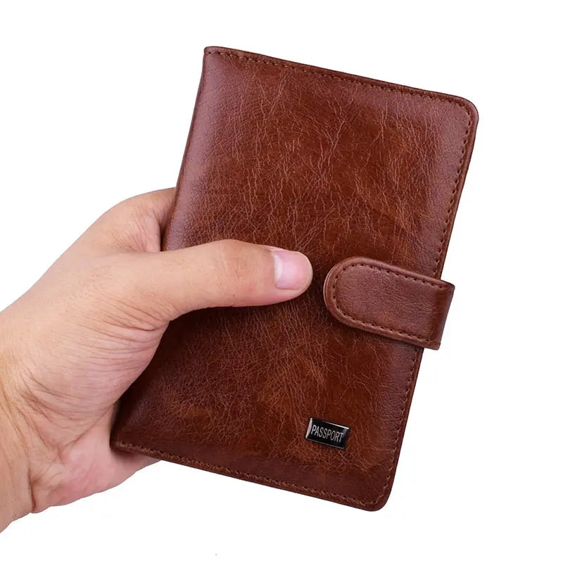portefeuille pour voyage retro