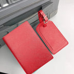 portefeuille voyage etiquette pour valise personnalisé ensemble
