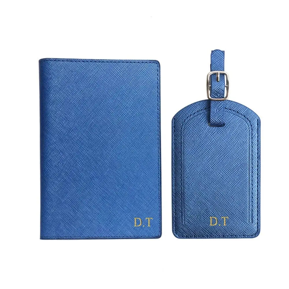 portefeuille voyage etiquette valise personnalisé ensemble