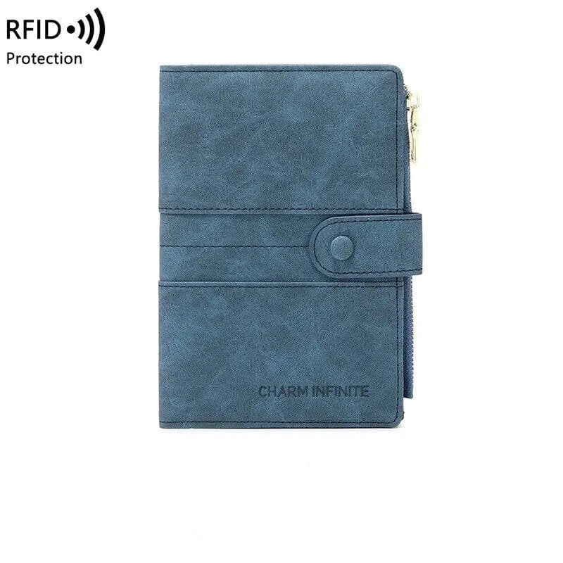 portefeuille de voyage pour femme pochette passeport anti rfid