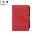 portefeuille pour femme voyage pochette passeport anti rfid