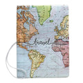 Étui Passeport Carte du Monde