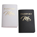 protege passeport et etiquette bgage couple mr mrs