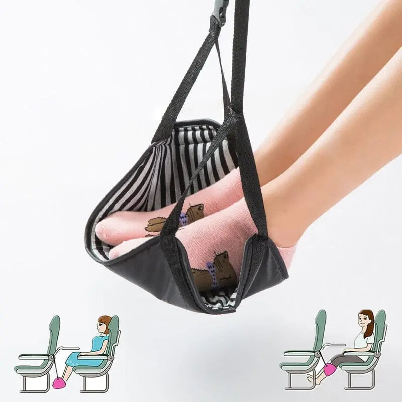 repose pieds avion confort