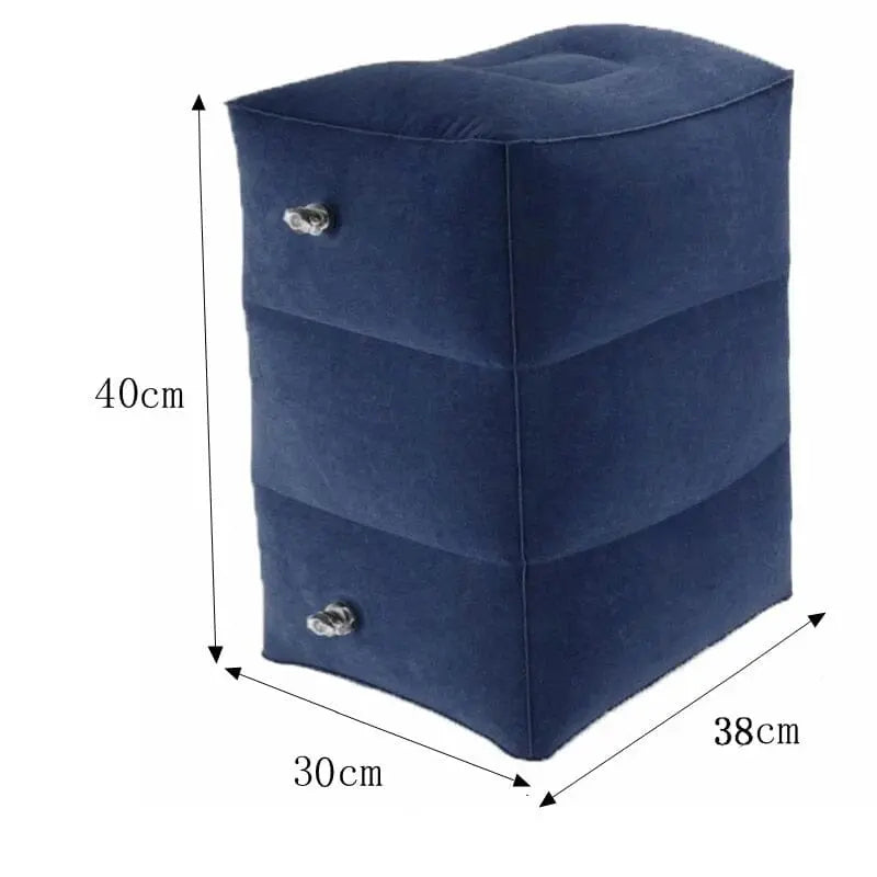repose-pied voiture gonflable coussin avion
