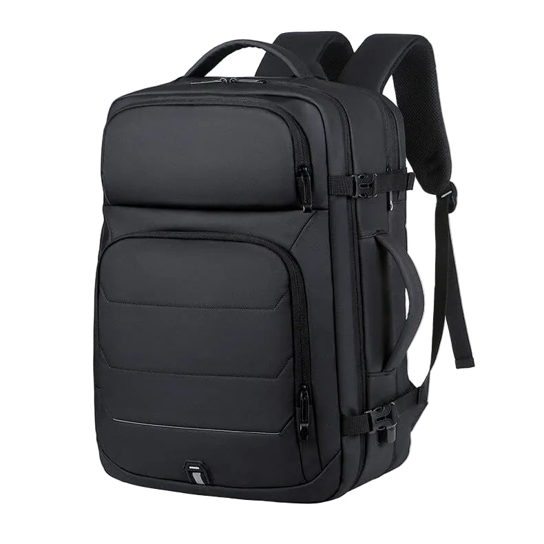 sac a dos connecte usb extensible 17 pouces noir