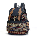 Sac à Dos de Voyage <br>Motif Aztèque Voyage Paisible