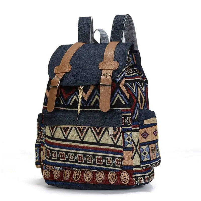 Sac à Dos de Voyage <br>Motif Aztèque Voyage Paisible