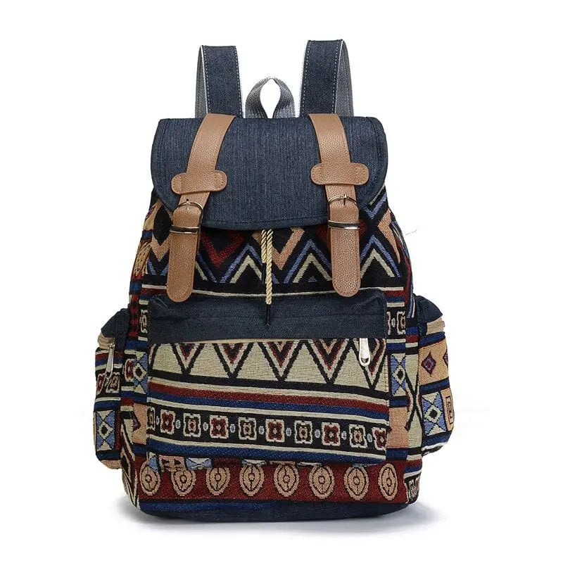 Sac à Dos de Voyage <br>Motif Aztèque Voyage Paisible