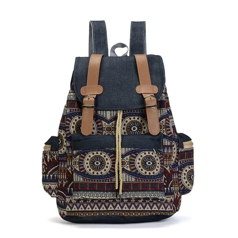 Sac à Dos de Voyage <br>Motif Aztèque Voyage Paisible