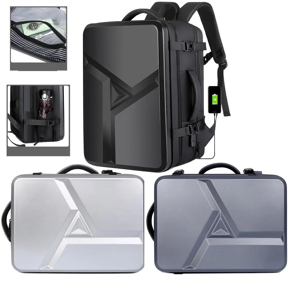 sac a dos voyage coque rigide