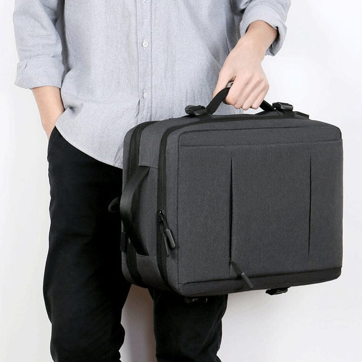 sac a dos de voyage cabine avion extensible usb