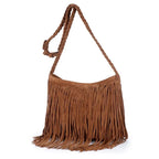 Sac Bandoulière Voyage Femme <br>Bohême à Frange Voyage Paisible