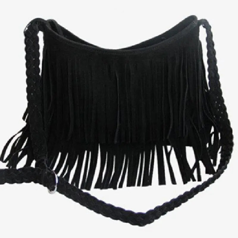 Sac Bandoulière Voyage Femme <br>Bohême à Frange Voyage Paisible