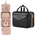 sac cosmetique de voyage femme noir